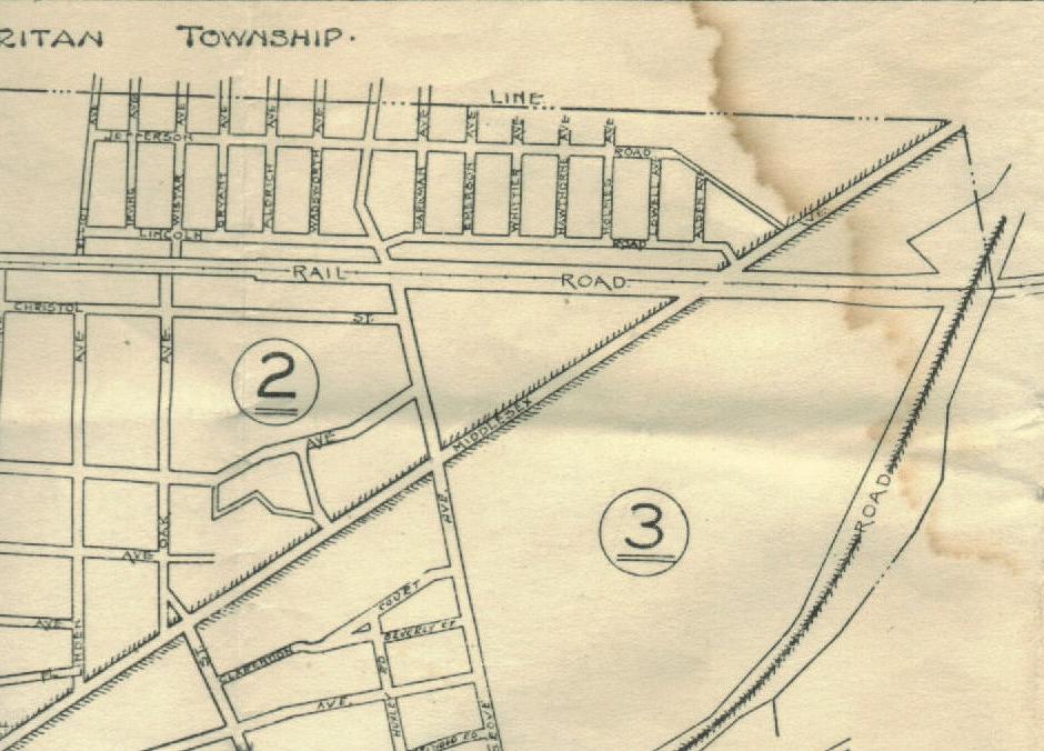 Metuchen map 1939