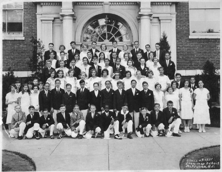 Metuchen Grammar School photo 1931