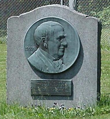 Memorial tablet on tower grounds