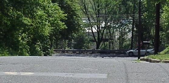 looking down Christie to the Lincoln Hwy
